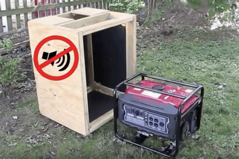 making sound enclosure for electric generator|home generator sound proof enclosure.